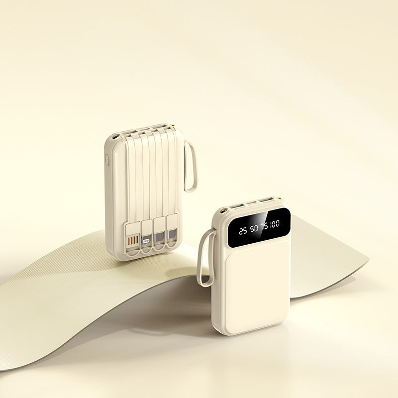 Kompakte Powerbank mit digitaler Anzeige Brehn