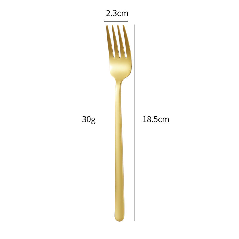 Eleganter Dessertlöffel mit Luxuriöser Goldener Oberfläche Brehn