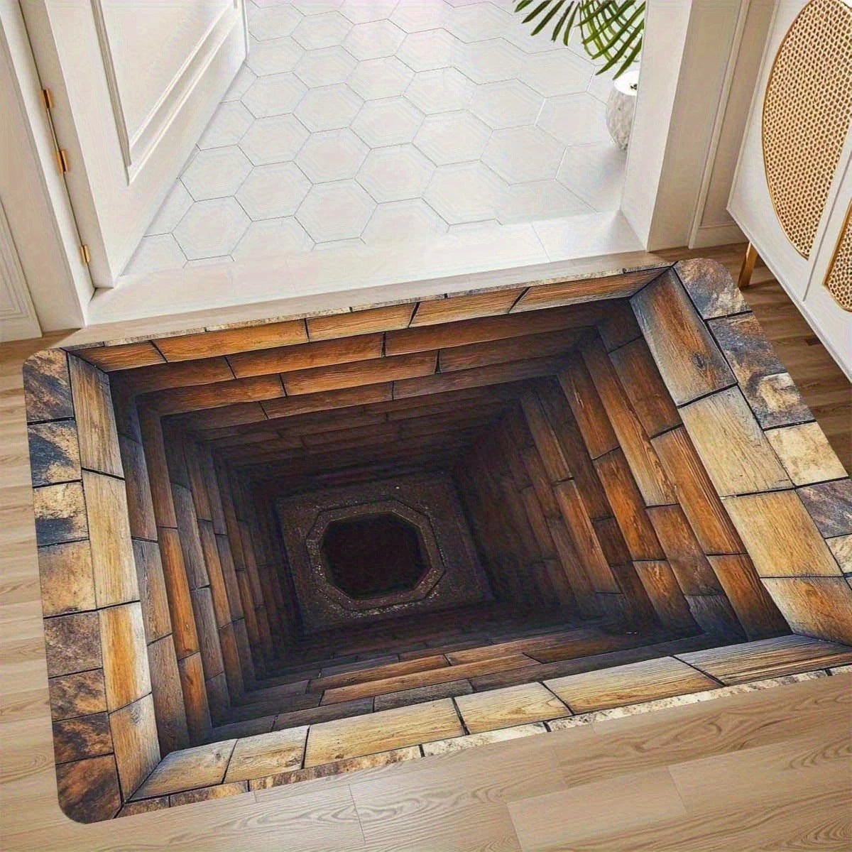3D Künstlerische Tiefenillusion Matte Brehn