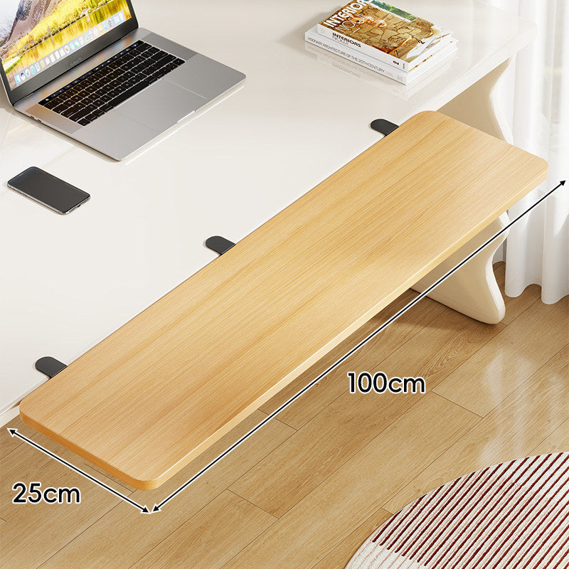 Unter-Tisch Gleitschienen-Tastaturablage und Schreibtischverlängerung mit sanfter Gleitmontage