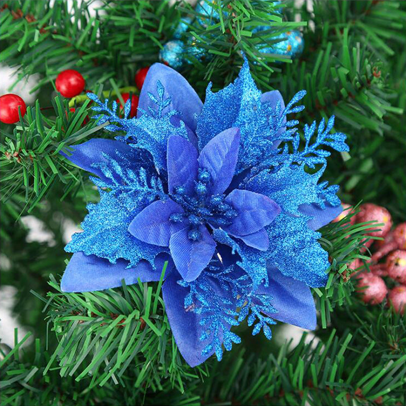 Dekorative Glitzernde Blumenbrosche Brehn