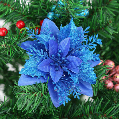 Dekorative Glitzernde Blumenbrosche Brehn