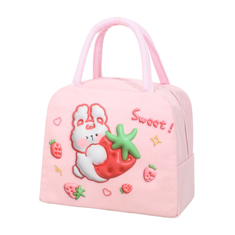Isolierte Cartoon Lunch Tasche Brehn