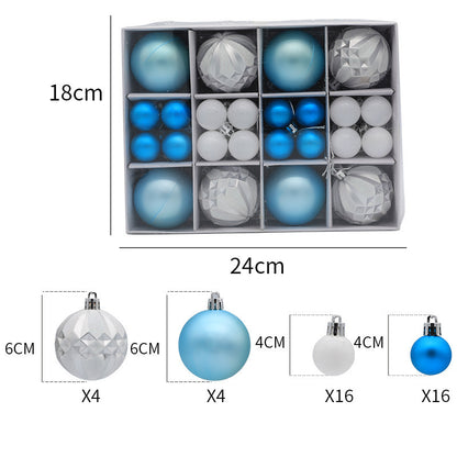 Premium Bruchfeste Weihnachtsbaumkugeln Set Brehn
