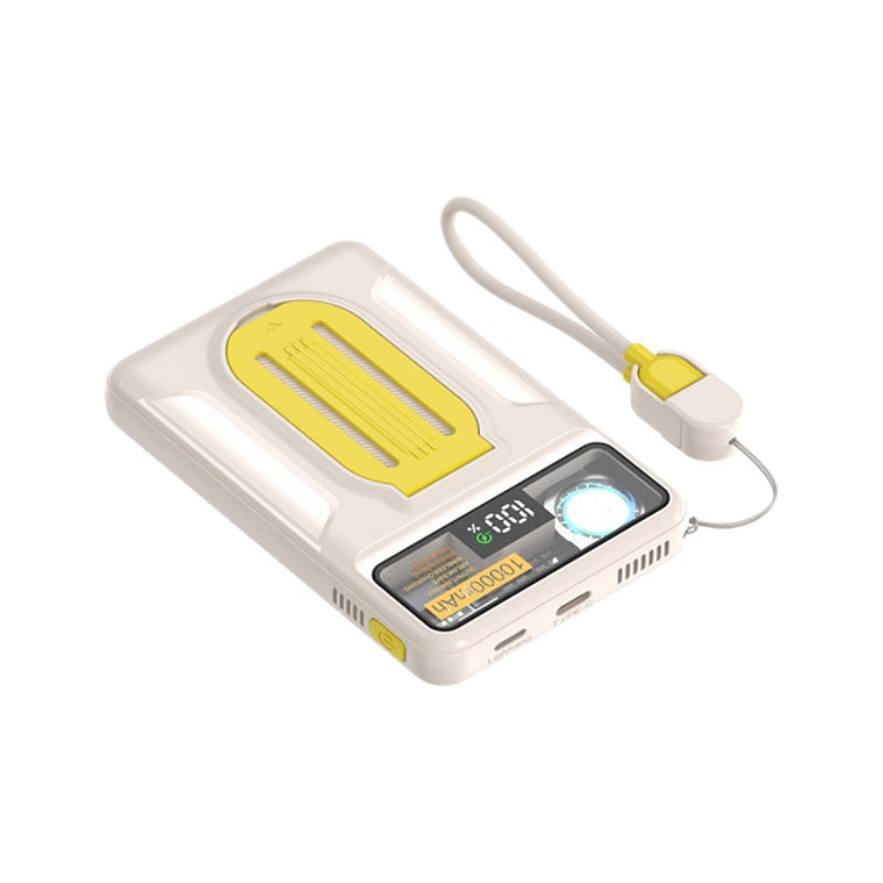Tragbare Powerbank mit Integrierter Wireless-Ladestation und Präziser Lcd-Anzeige Brehn