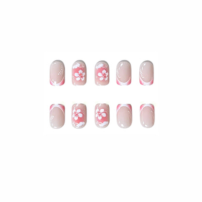 Floral Acrylnageldesign Brehn