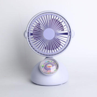 Unisex Tragbarer Mini-Ventilator mit kreativem Design und Spieluhrfunktion Brehn