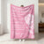 Inspirierende Botschaft Fleece-Decke