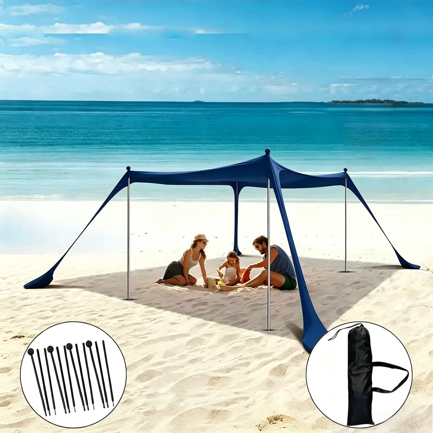 WoLightweight Sandproof Beach Blanket Brehn
