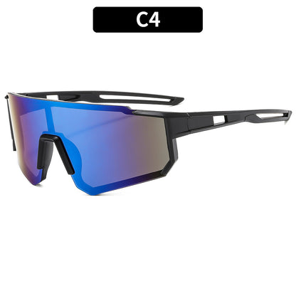 Sportliche Shield Sonnenbrille
