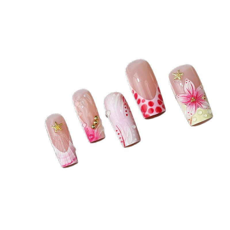 Blumen Design Press-On Nagel Tipps Brehn
