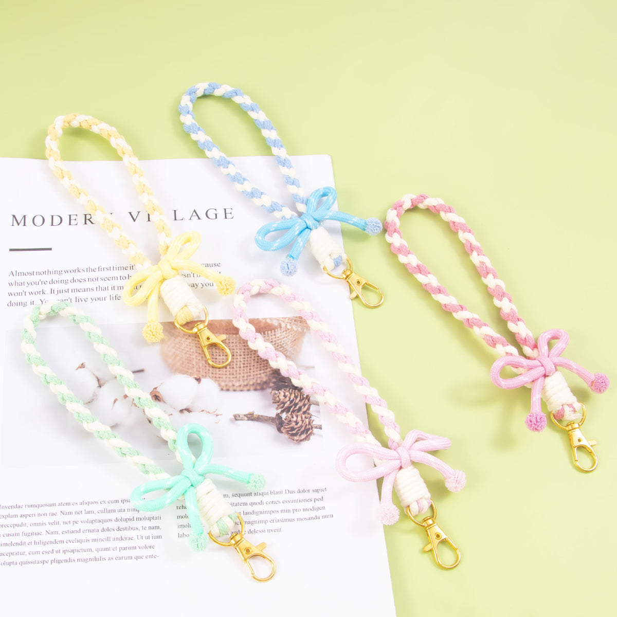 Geflochtenes Schlüsselring-Lanyard Brehn