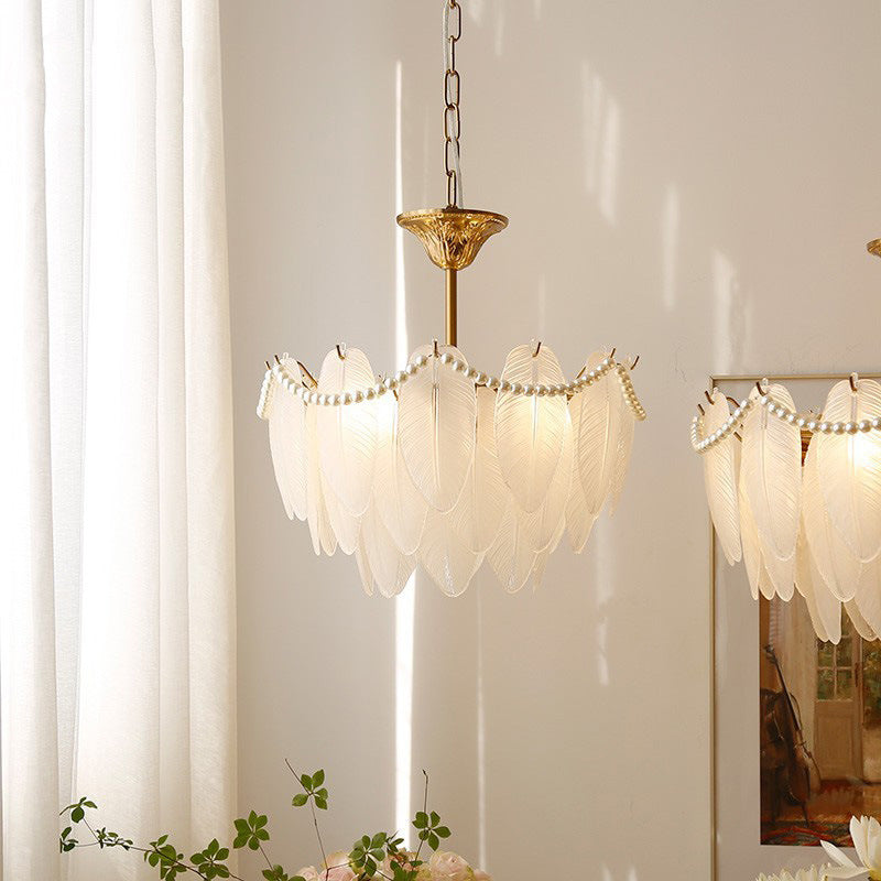 Blatt-Design Pendelleuchte