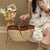 Flecht-Handtasche mit Elegantem Lederbesatz Brehn