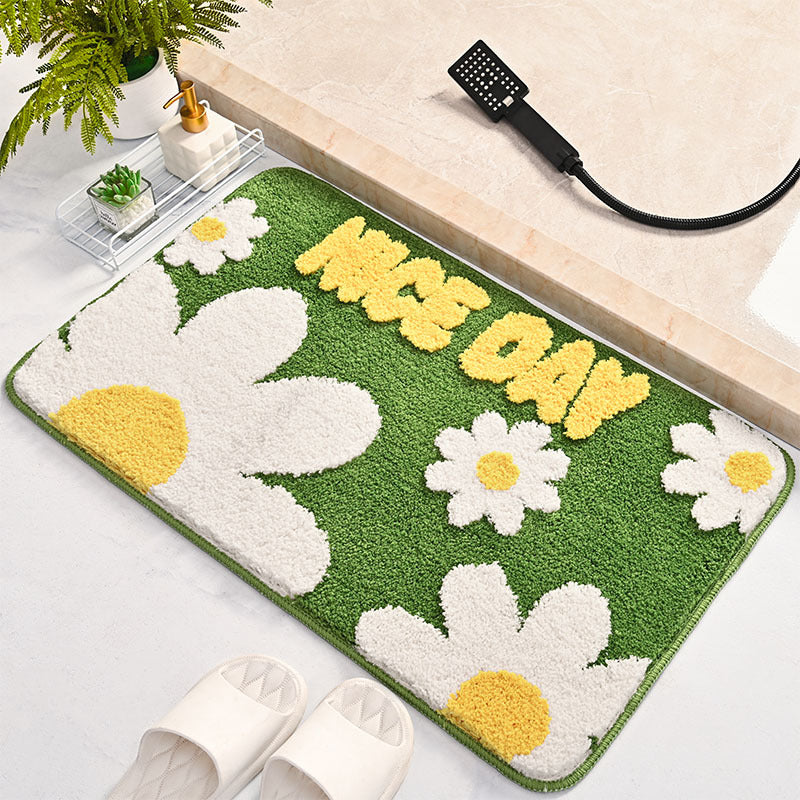 Dekorativer floral Badeteppich Brehn