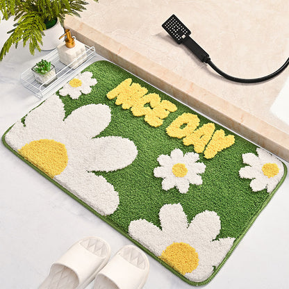 Dekorativer floral Badeteppich Brehn