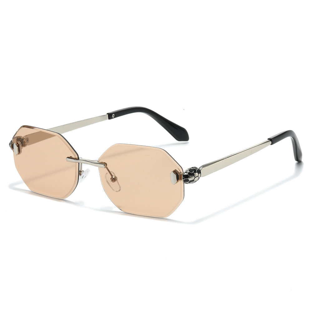 Avant-Garde Geometric Sonnenbrille Brehn