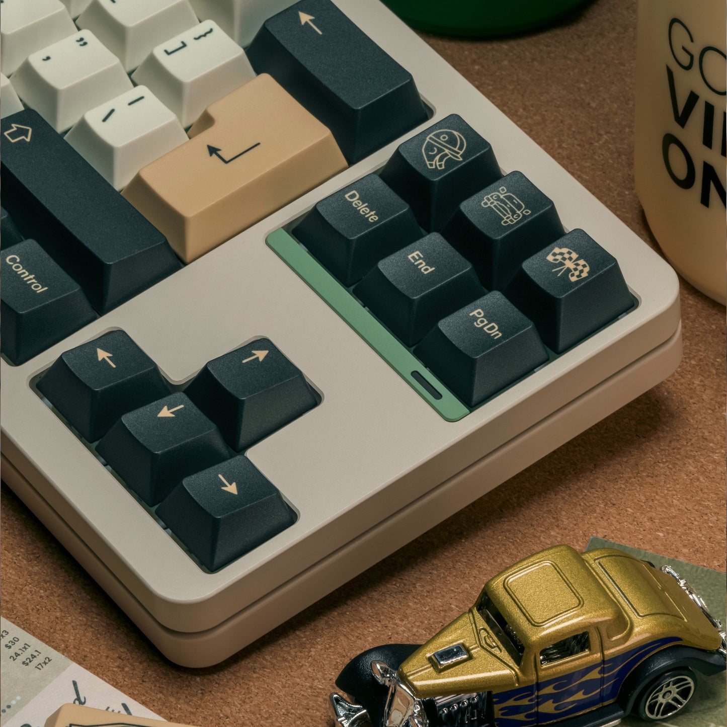 Retro-inspirierte Gaming-Tastatur Brehn