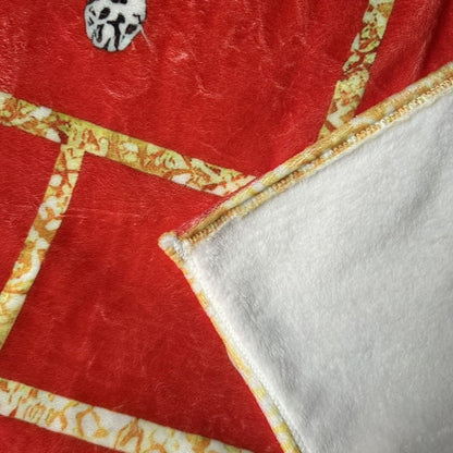 Dekorative traditionelle gemusterte Überwurfdecke