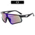 Futuristische Wraparound-Schild-Sonnenbrille