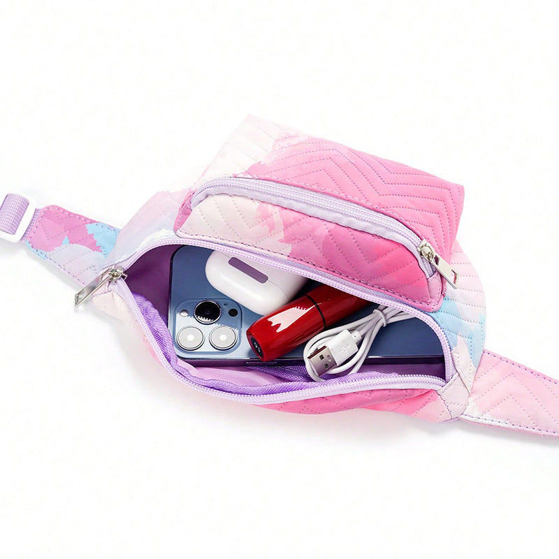 Bauchtasche mit Herzförmigem Design und Mehreren Fächern Brehn