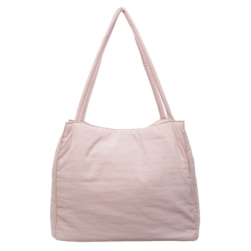 Casual gestepptes Schulter-Tote