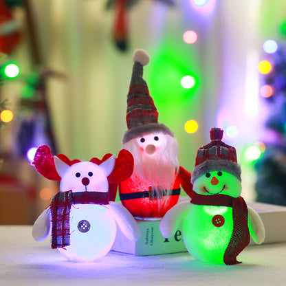 Dekorative Weihnachtsmann Figur Brehn