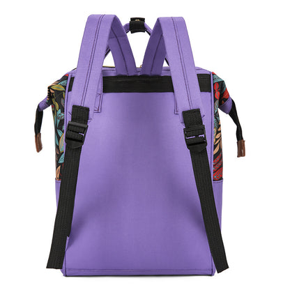 Blumendruck Multi-Funktions-Rucksack Brehn