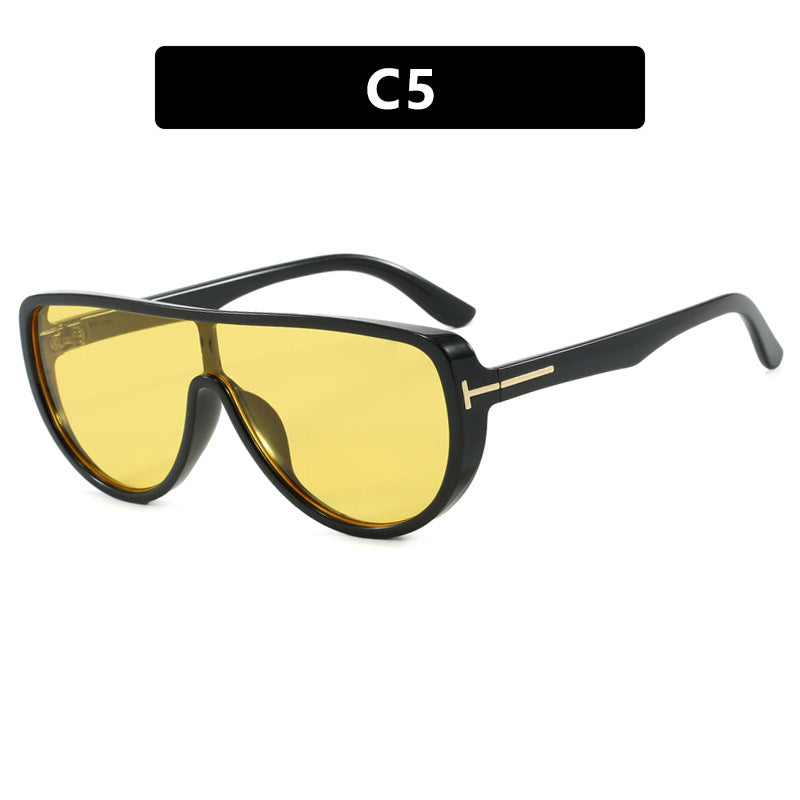 Damen elegante Oversized-Sonnenbrille mit markantem Design und UV-Schutz Brehn