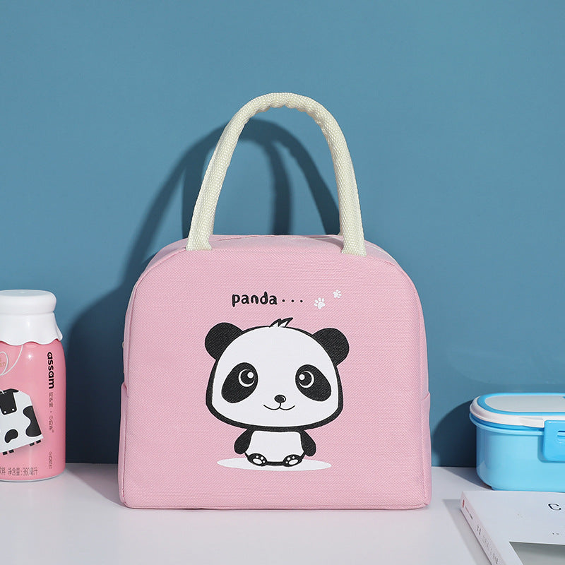 Verspielte isolierte Lunch-Tasche Brehn