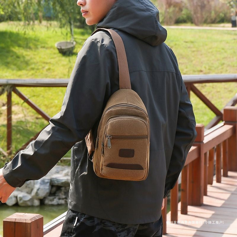 Sling-Tasche Mit Mehreren Fächern Brehn