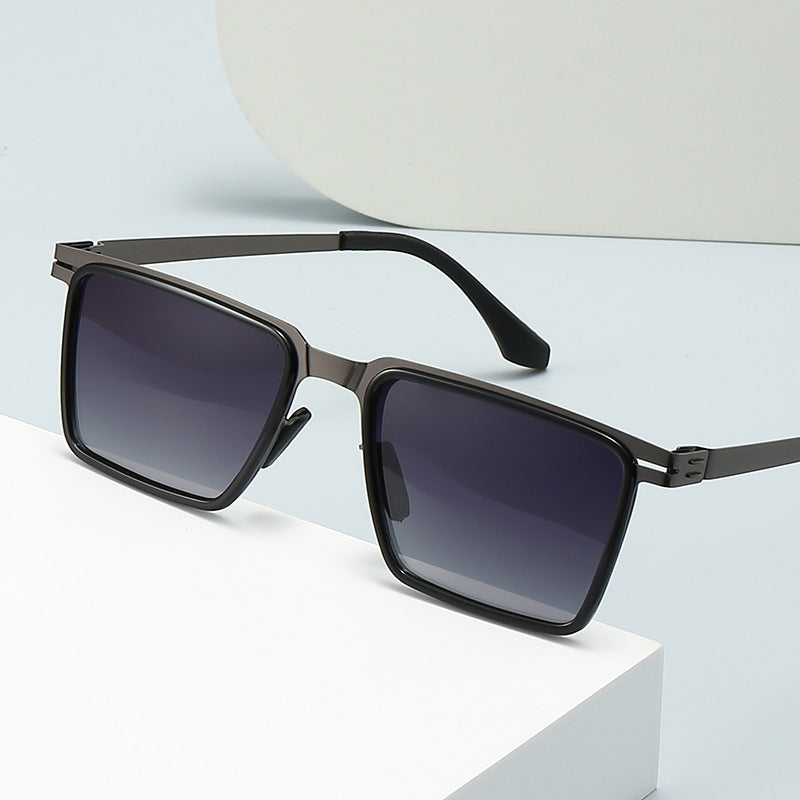Damen Quadratische Designer Sonnenbrille Brehn