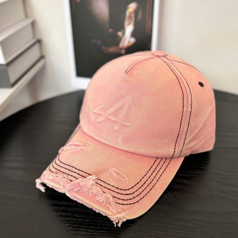 Damen Vintage Look Baseball Cap Brehn