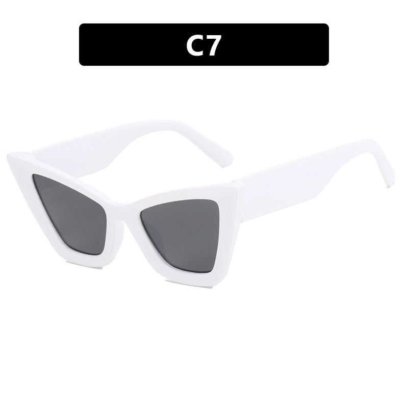 Damen Cat-Eye Sonnenbrille mit eleganten Linse und UV-Schutz Brehn