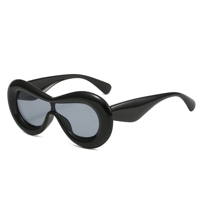 Damen futuristische Augenmaske Sonnenbrille Brehn