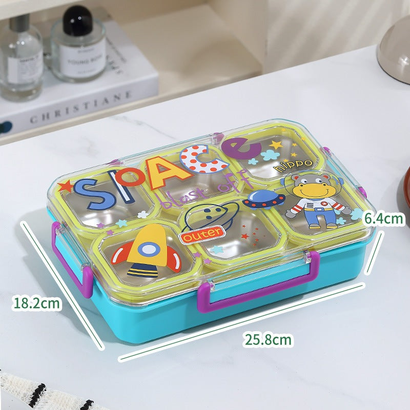 Thematisierte Mehrfach-Kompartiment-Lunchbox