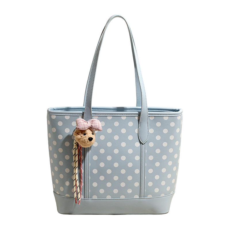 Polka Dot Print Leichte Tragetasche Brehn