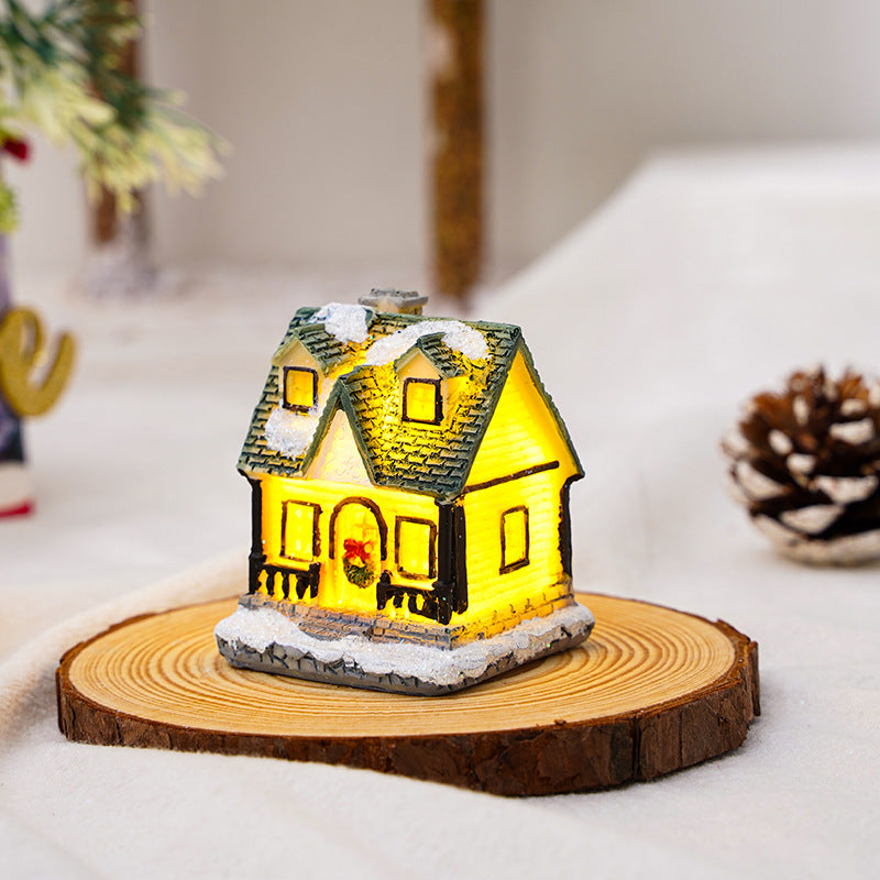 Dekorative Weihnachtsbeleuchtungshaus Brehn