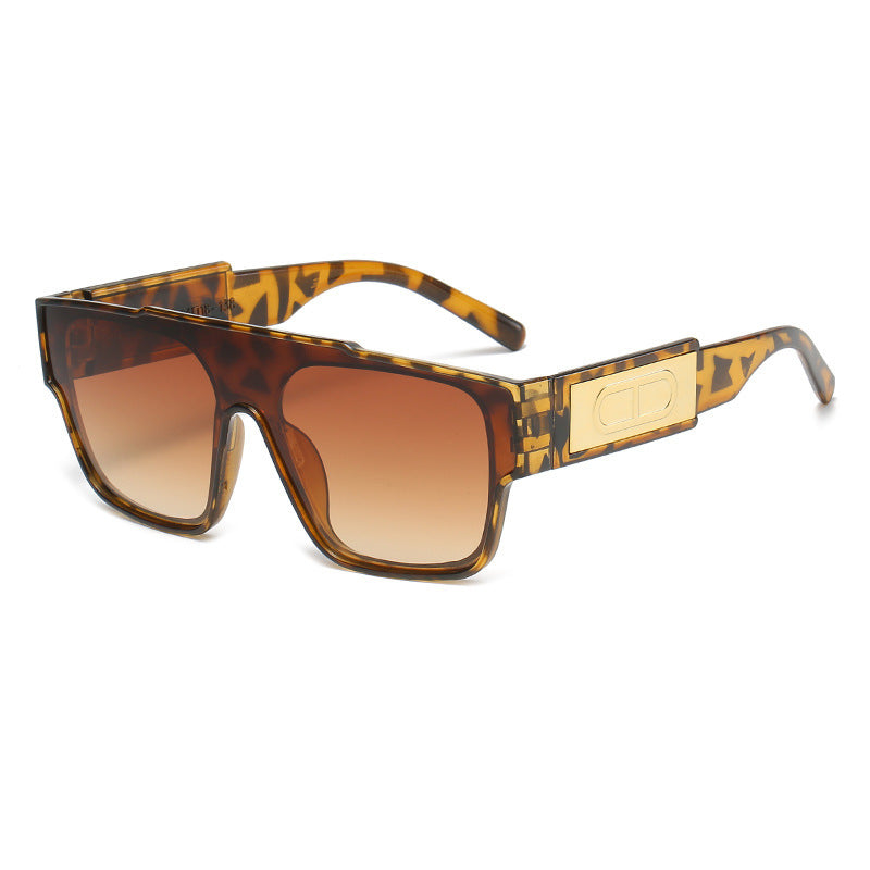 Damen Modische oversized Schlagschutz-Sonnenbrille im extravaganten Design Brehn