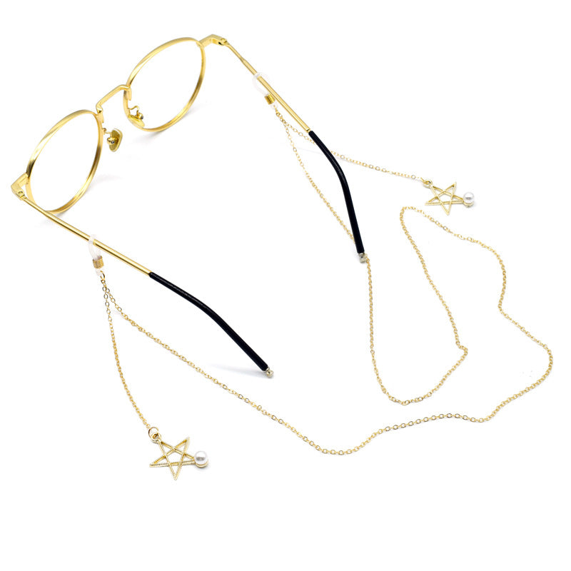 Stern-Motiv Brillenkette Brehn
