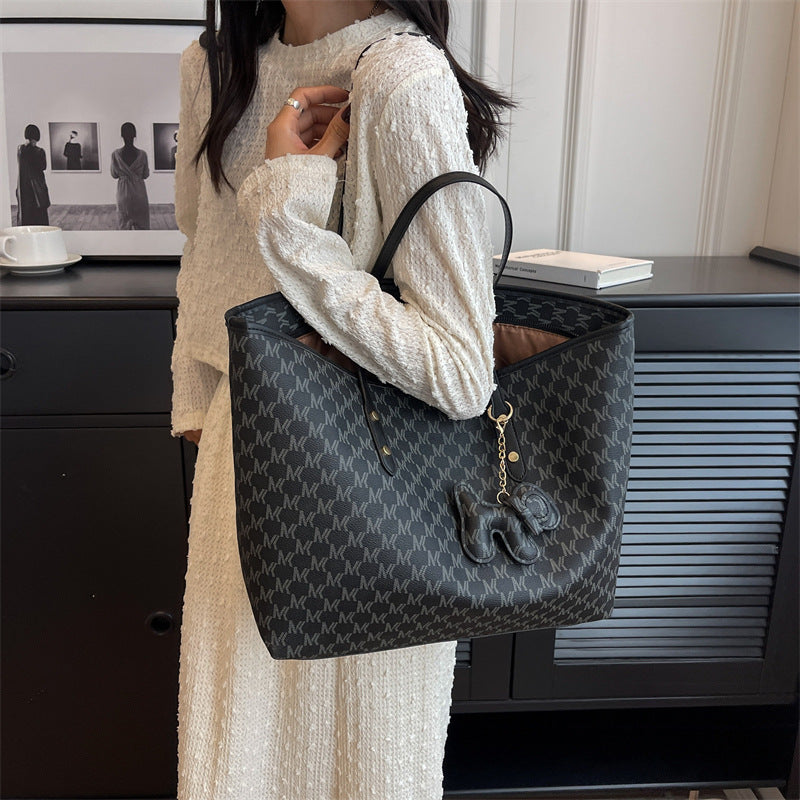 Elegante gemusterte Tote Bag Brehn