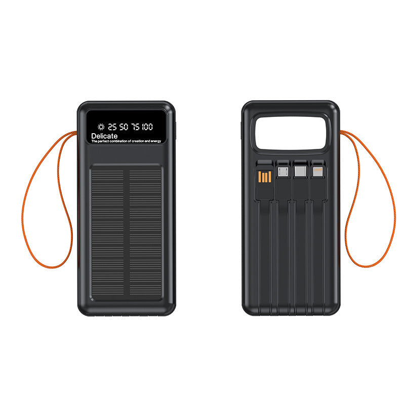 Tragbare Solar-Powerbank mit hoher Kapazität und intelligenter Ladetechnologie Brehn