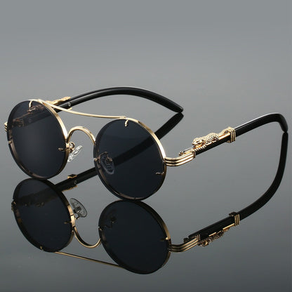 Modische runde Rahmen Sonnenbrille