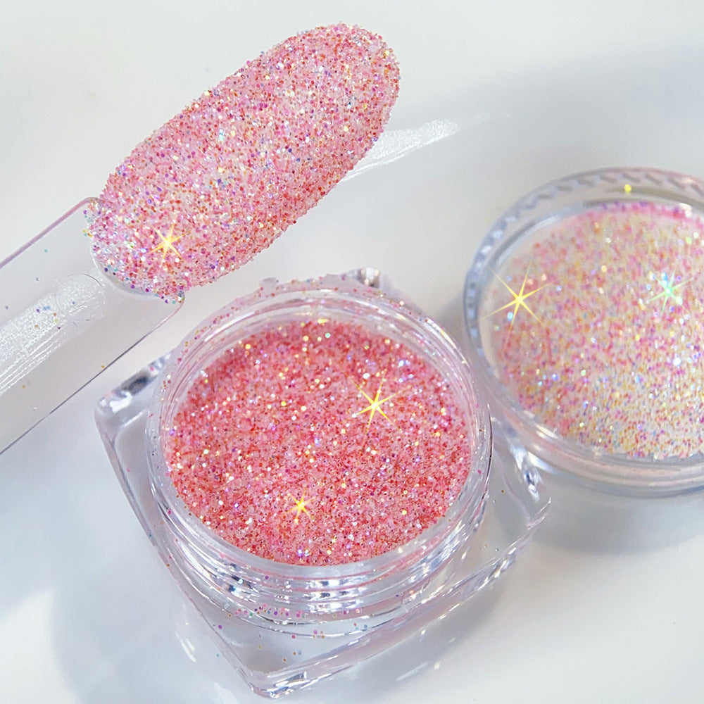 Glitzerndes Kosmetik-Glitzer-Set