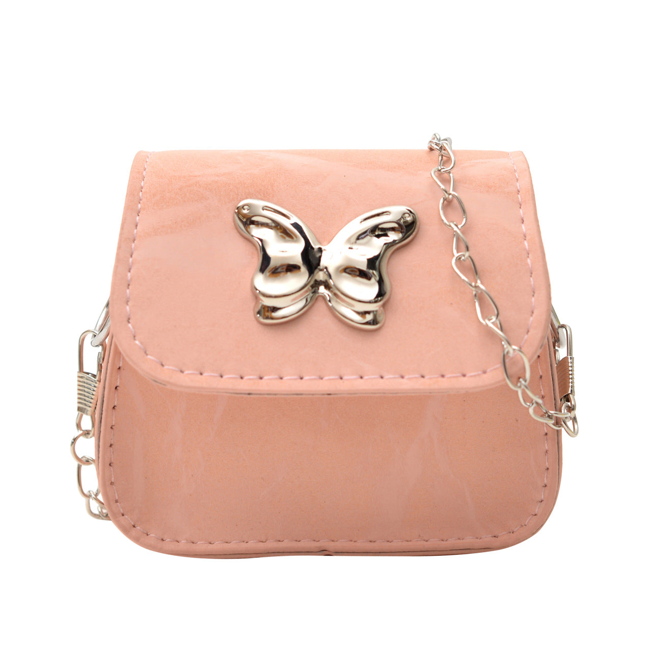 WoStylish Schmetterlingsverschluss Mini-Handtasche Brehn
