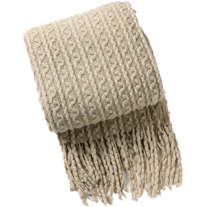 Gemütlicher Strickschal Brehn