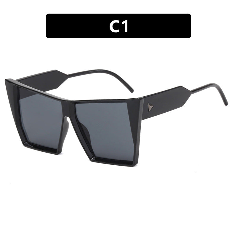 Damen geometrische Sonnenbrille mit innovative Gläsern Brehn