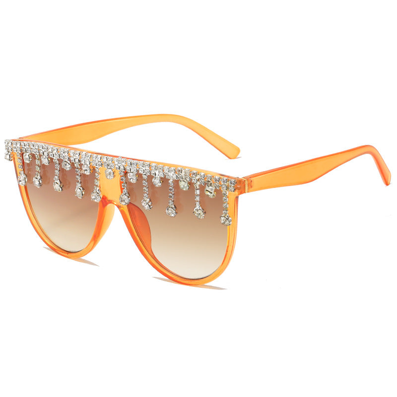 Damen Dekorative Glamour-Sonnenbrille Brehn