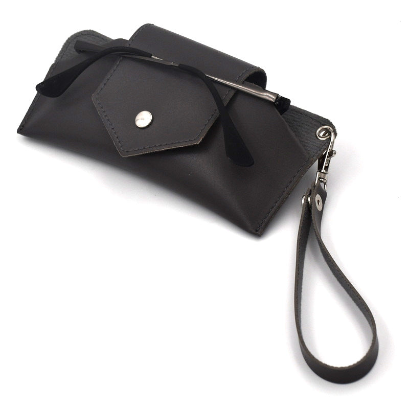 Stylische Leder-Brillenetui Brehn