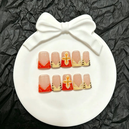 Dekorative Künstler Nagelset zum Aufkleben